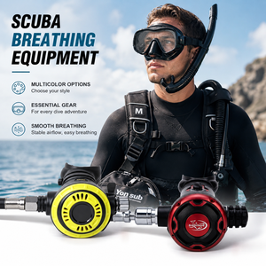 Regulador de <span class=keywords><strong>Buceo</strong></span> Profesional Ajustable con Carcasa de Plástico, Primera Etapa, Equipo de Respiración Subacuática Confiable para <span class=keywords><strong>Buceo</strong></span> en el Océano - Product Image 6