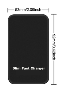 Cargador de pared USB plano superior ultradelgado adaptador de carga rápida <span class=keywords><strong>para</strong></span> iPhone, <span class=keywords><strong>iPad</strong></span>, <span class=keywords><strong>AirPods</strong></span>, Samsung, 1, 2, 2, 2, 1 y 2, 2, 1 y 2 - Product Image 3