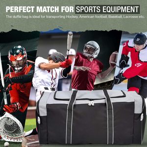 Fourniture directe d'usine meilleure vente de nouveau stock de sac de hockey sur glace échantillon gratuit en PVC prix bon marché - Product Image 4