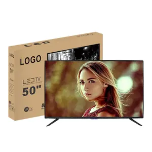 50 Polegadas TV Televisão LED & TVs LCD OEM 32 40 43 50 55 Polegadas Smart TV 4K Ultra HD Fábrica