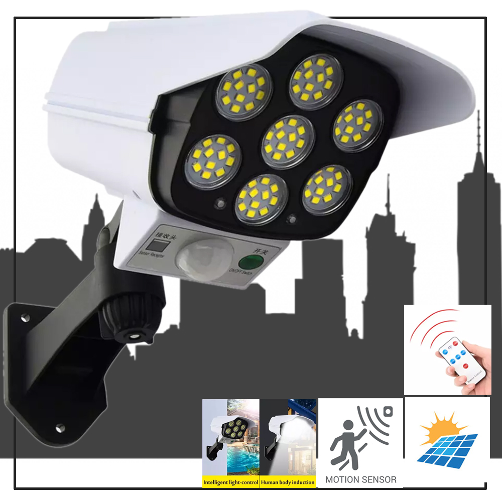 JD-2178T Solar Lights Outdoor 77 SMD LED 3 Modes Solar Lights Waterproof 180 Degree Adjustable Outdoor Solar Security