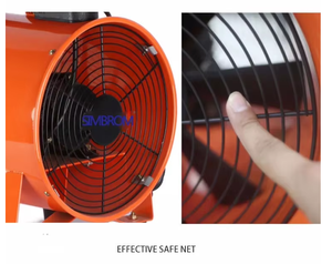 Ventilateurs axiaux mobiles portables économiques Souffleur de feuilles Extracteur industriel <span class=keywords><strong>Hotte</strong></span> <span class=keywords><strong>aspirante</strong></span> Facile à installer Polyvalent en application - Product Image 3