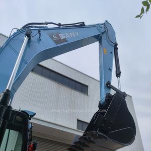 Pelle sur chenilles SANY 215E 22 tonnes 2020 modèle équipement de construction d'occasion de haute qualité avec engrenage moteur bas prix à vendre - Product Image 2