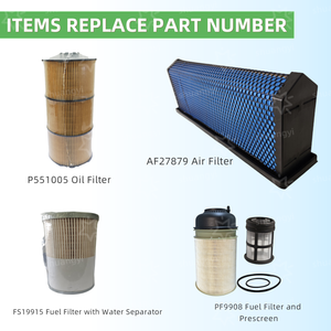 Chất lượng cao <span class=keywords><strong>Air</strong></span> <span class=keywords><strong>Filter</strong></span> <span class=keywords><strong>Element</strong></span> af27879 af56500 Freightliner cascadia bộ phận p618478 p610260 không khí động cơ Bộ lọc cho xe tải dd15 - Product Image 3