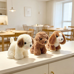 Peluche <span class=keywords><strong>chien</strong></span> mignon Corgi Chihuahua Teddy West Highland Milk Dog en polyester et coton PP – Vente en gros - Product Image 2