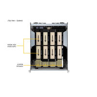Serveur en rack système 8U Supermicro GPU SYS-821GE-TNHR d'origine avec 64 Go et 32 Go de mémoire SSD pour centre de données en stock