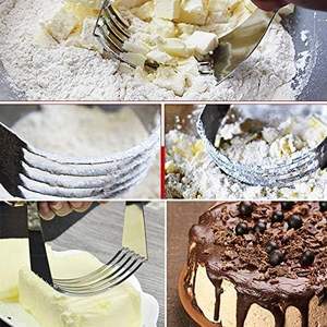 Robot culinaire manuel en acier inoxydable pour la maison et la cuisine, outil de pâtisserie, mélangeur à pâte à pain - Product Image 4