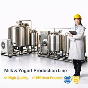 Ace 500 Liter Milk Homogenize Pasteurizer Maker Machine <b>Small</b> Scale Yogurt Production Line - Product Image 2