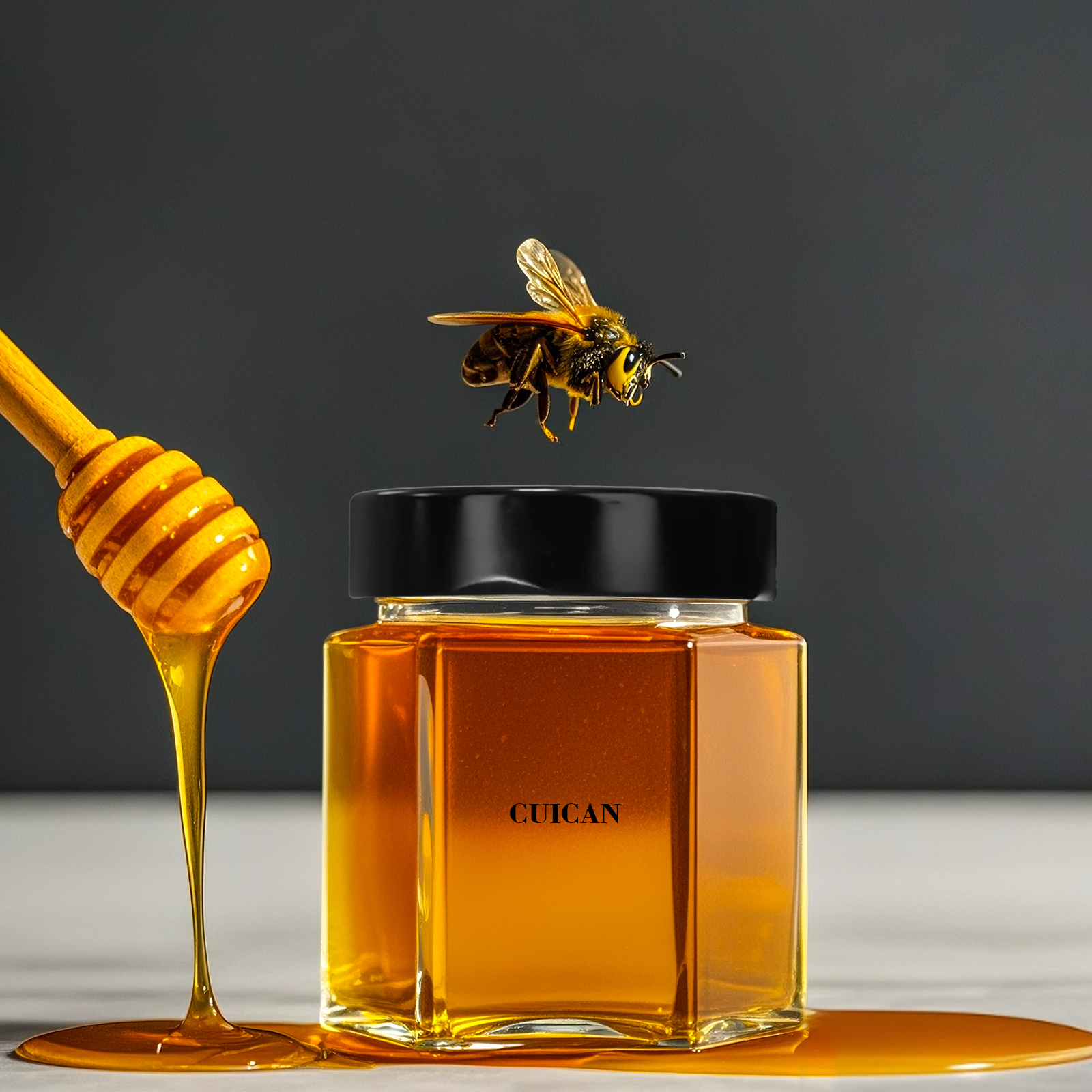 honey glass jars with lids