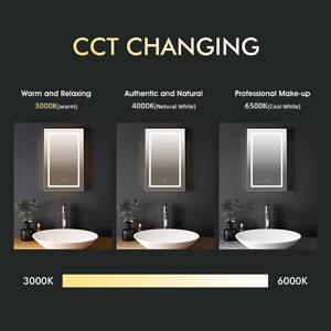 <span class=keywords><strong>Espejo</strong></span> Grande Inteligente Antivaho con Lámpara Led <span class=keywords><strong>para</strong></span> <span class=keywords><strong>Baño</strong></span>, Diseño Moderno, Rectangular, Montado EN LA Pared, <span class=keywords><strong>Espejo</strong></span> <span class=keywords><strong>de</strong></span> Maquillaje Iluminado - Product Image 3