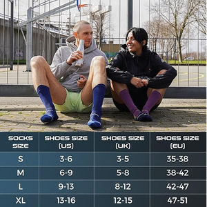Chaussettes de sport montantes antidérapantes brodées sur mesure de haute qualité pour jeunes, avec logo couleur personnalisé, vente en gros, chaussettes décontractées d'entraînement - Product Image 4