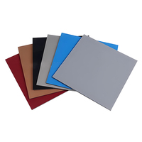 Materiales de Construcción ACP, Fácil Instalación, Múltiples Colores, Lámina ACM Impermeable de 4 mm, Paneles Compuestos de Aluminio Alcobond