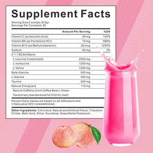 OLLI Marque Privée – Poudre de <span class=keywords><strong>BCAA</strong></span> pour Adultes – Complexe de Vitamines et Minéraux pour le Soutien Sportif et la Gestion de l'Énergie - Product Image 3