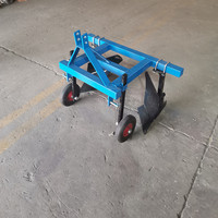 Implemento de tractor, arado Ridger pequeño, máquina de zanjas y estriado simple