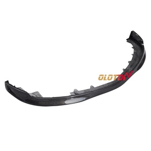 S Style Carbon Fiber Front Spoiler Lip Bumper <b>Splitters</b> for Mitsubishi Evolution EVO 9 Lancer 2006-2009 - Product Image 6