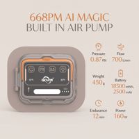 Nouvelle pompe à air électrique intégrée pour canapé gonflable, pompe à air rechargeable intégrée, pompe à air vocale intégrée pour lit et canapé gonflables