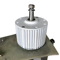Générateur à aimants permanents à faible vitesse 800W 500RPM 24V 48V triphasé sans engrenages pour éolienne DIY