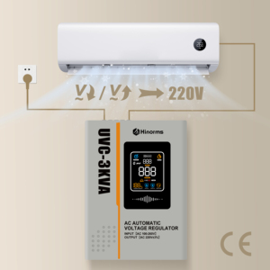 Régulateur de tension automatique monophasé CA à servomoteur de précision OEM, stabilisateur UVC-3000VA avec affichage LED, modèle <span class=keywords><strong>Pitbull</strong></span> High, en promotion - Product Image 2