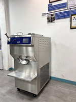 Máquina de Gelato Vertical de 150L/H con Función de Conservación Nocturna, Congelador Comercial por Lotes, Máquina Italiana para Hacer Helado Duro