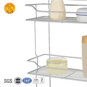 Estante de baño de acero inoxidable, estante de champú móvil para Baño - Product Image 4