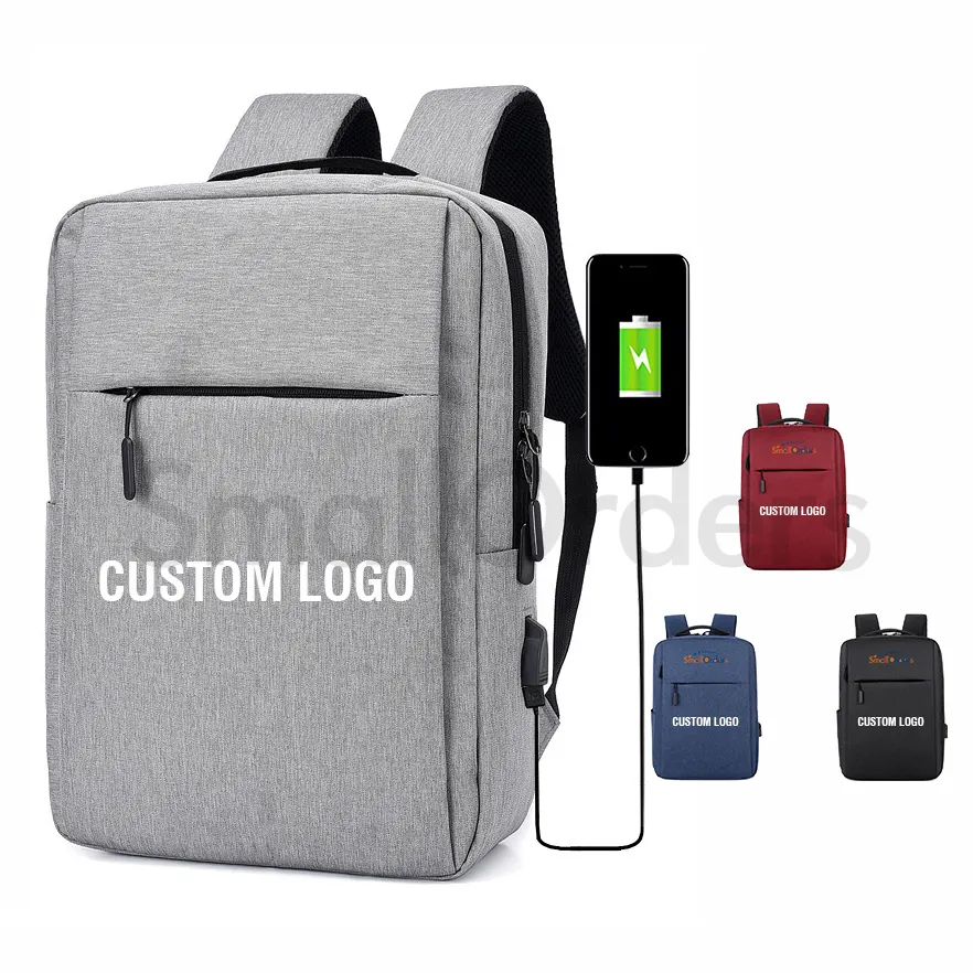 Ransel Promosi Usb Ransel Olahraga Bisnis Komuter Tas Komputer Tas Sekolah Perjalanan Ransel Promosi