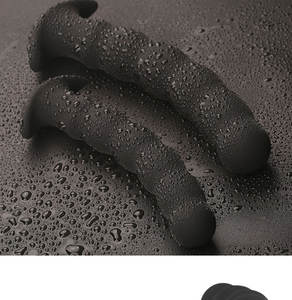 Negro de silicona suave juguete del sexo para la masturbación de mujeres pareja coqueteando juego de sexo herramienta - Product Image 4