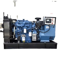 Groupe électrogène Prime Power 30/50/100 kW, type silencieux, refroidissement par eau, générateur de chantier, entretien facile, panneau de commande numérique, 1800 tr/min