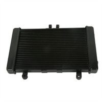 Radiador negro de grado automotriz personalizado | Componente de refrigeración duradero para uso pesado