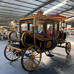 Carruaje Eléctrico Turístico sin Caballos Estilo Cenicienta, Diseño Real Victoriano, Precio de Fábrica, en Venta - Product Image 2
