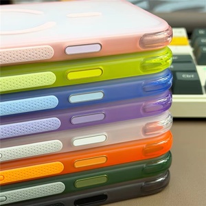 เคสโทรศัพท์แม่เหล็กแบบด้านคุณภาพสูงสำหรับ iPhone 18 17 Pro Max พร้อมปุ่มสัมผัส AI ป้องกันการกระแทกทั้งสี่มุม - Product Image 3