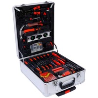 Juego de Herramientas Completo de Alta Calidad de 499 Piezas con Caja con Ruedas, Ideal para Mecánicos de Automóviles, Mantenimiento de Bicicletas y Equipos