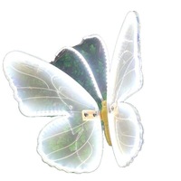 Lumières de sculpture LED papillon flottant, lumières animées pour jardin et allée, pour hôtel de luxe, villa, cour et décoration paysagère