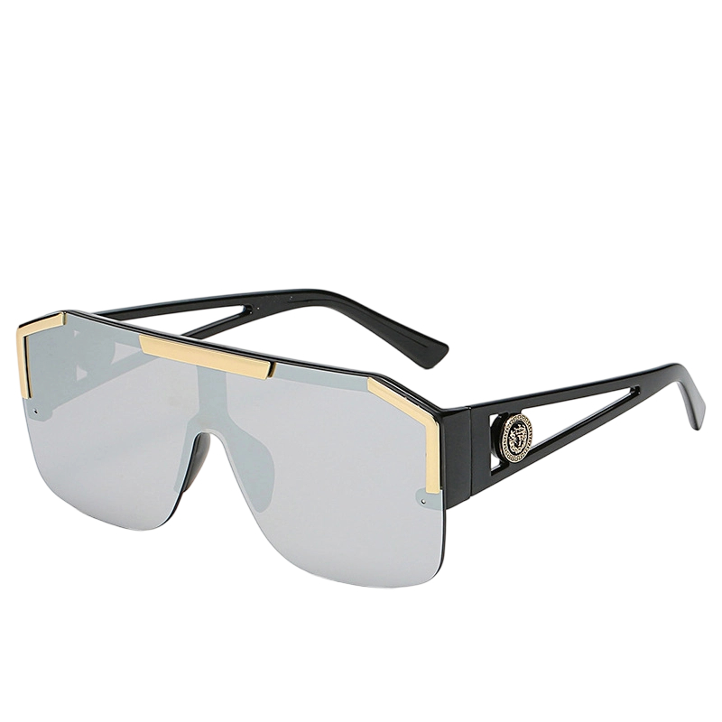 Cadre en or noir, mercure blanc