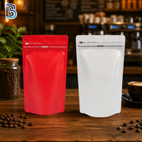 Sachet Doypack Lebei pour emballage alimentaire (café, thé) avec fermeture éclair, anti-odeur, divers styles, sac à café avec valve