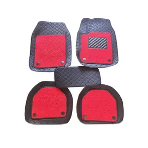 Factory direct wholesale full set 3D universal car floor protector leather car mats