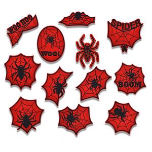 Parches <span class=keywords><strong>de</strong></span> <span class=keywords><strong>Tela</strong></span> con Diseño <span class=keywords><strong>de</strong></span> Telaraña, Bordados <span class=keywords><strong>de</strong></span> Dibujos Animados, Adhesivo Termofusible, para Ropa <span class=keywords><strong>de</strong></span> Niños, Juguetes, Zapatos y Accesorios - Product Image 1