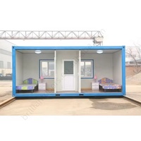 Maison en conteneur préfabriquée familiale de luxe 20 pieds 40 pieds en acier comprenant salon cuisine chambre à coucher salle de bain-Fret aérien à vendre