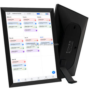 <span class=keywords><strong>Calendrier</strong></span> numérique intelligent à écran tactile WIFI 3-en-1 OEM <span class=keywords><strong>de</strong></span> 10.1 pouces avec album photo <span class=keywords><strong>de</strong></span> famille et lecture vidéo - Product Image 1