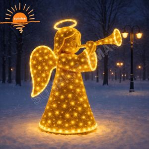 Arche lumineuse LED Jingle <span class=keywords><strong>Bell</strong></span> <span class=keywords><strong>Rock</strong></span> Santa pour événements de Noël en plein air et affichage sur le thème de la musique festive - Product Image 5