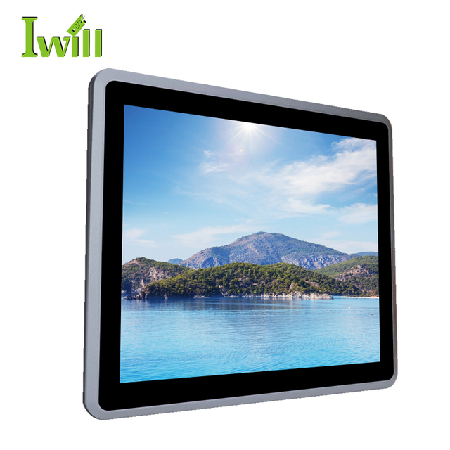 Industrial Panel PC with Fanless 10.1 Touch Screen 2 LAN 10th I3 Core Capacitive All in One for Machine Vision Stock Available
