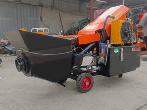 Equipo de bomba transportadora de cemento de alta calidad, bombas hidráulicas de hormigón de agregado fino, camión bomba de hormigón - Product Image 3