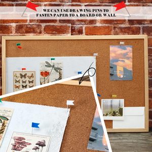 หมุดปักกระดาน 7 สี สำหรับสำนักงาน ขายส่งจากโรงงาน ผลิตโดยตรงจากโรงงาน หมุดติดผนัง หมุดติดแผนที่ (มีให้เลือก) - Product Image 4