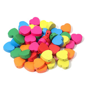 Confettis en argile polymère personnalisés en forme de cœur pour la création d'objets artisanaux, de slime et d'art DIY - Product Image 1