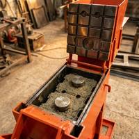 Machine manuelle de moulage de briques autobloquantes QMR2-40 pour argile, 2 cavités, facile à utiliser, faible coût