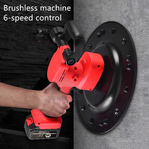 Potencia portátil automática, pared cemento <span class=keywords><strong>yeso</strong></span> enyesado máquina pulidora <span class=keywords><strong>lijadora</strong></span> eléctrica - Product Image 4