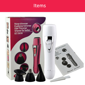 Venditore caldo 4 in 1 USB ricaricabile epilatore elettrico epilatore impermeabile epilatore - Product Image 2