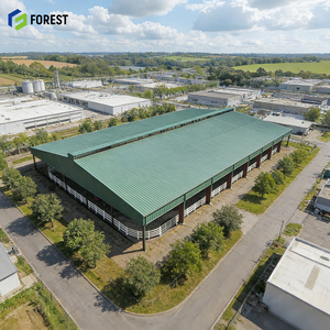 อาคารโลหะสำเร็จรูปสำหรับโชว์รูมรถยนต์ ขนาด 50x100x16 เมตร  ใช้งานได้จริง ประหยัดพลังงาน  พร้อมฉนวนกันความร้อน เหมาะสำหรับห้องเย็น - Product Image 1