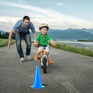 CITICITY Paquete de 10 Conos de Seguridad de Plástico Verde de 12 Pulgadas, Conos Marcadores para Entrenamiento Deportivo, Fútbol, Baloncesto, Uso en Interiores y Exteriores - Product Image 3