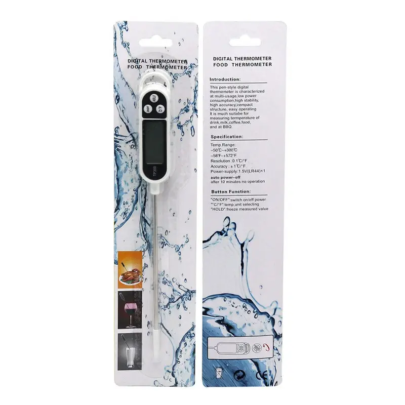 Digitale Waterthermometer Onmiddellijk Gelezen Vleesthermometer Bbq Thermometers Digitaal