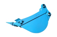 Bucket Batu Excavator untuk Kubota U30 (200) 3-3.5 Ton Standar/Scoop Suku Cadang Bucket Penggali Sempit Biru Buatan Cina